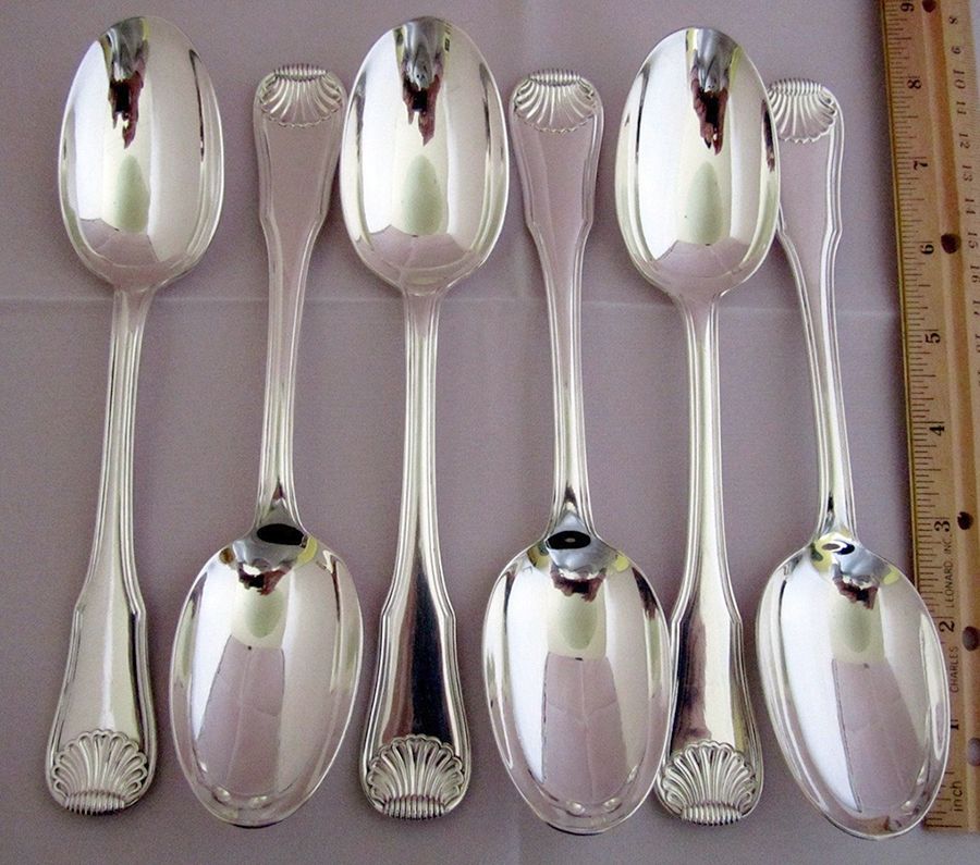 RVF13 (Silverplate) Place/Oval Soup Spoon by Ravinet d'Enfert-1