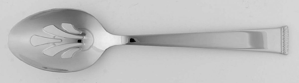 Sumner (Stainless) Pierced Tablespoon (Serving Spoon) by Reed & Barton-1