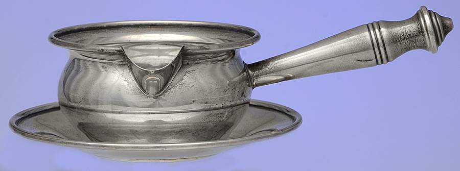 542 (Sterling, Hollowware) Pipkin & Tray by Revere Silver-1
