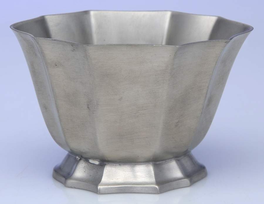 Concord (Pewter, Hollowware) Open Sugar Bowl by Reed & Barton-1