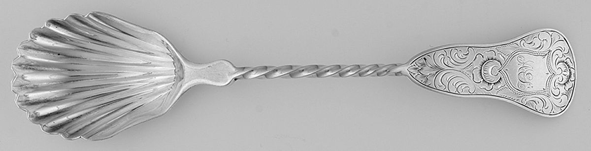 R2W11 (Coin) Sugar Shell Spoon by Robert & William Wilson-1