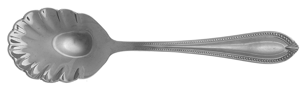 Whitley (Stainless) Sugar Shell Spoon by Reed & Barton-1