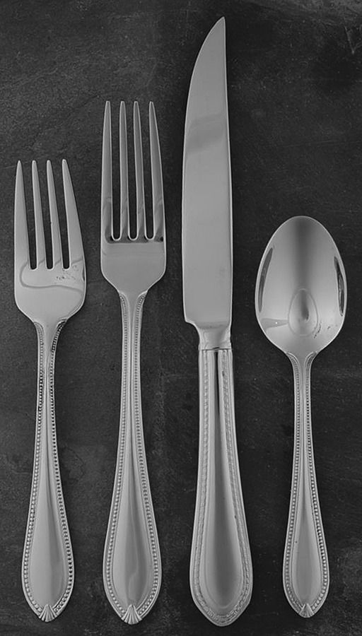 Whitley (Stainless) 4 Piece Place Setting by Reed & Barton-1