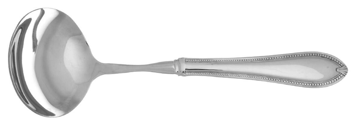 Whitley (Stainless) Gravy Ladle with No Spout Stainless Bowl HC by Reed & Barton-1
