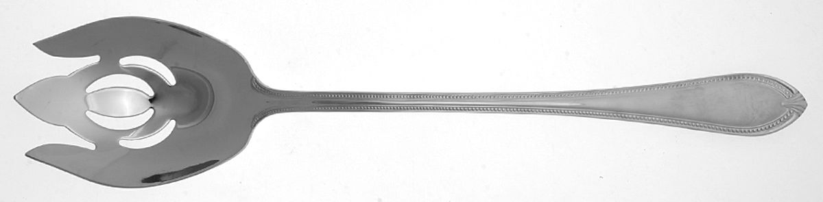 Whitley (Stainless) Oversize Solid Salad Servng Fork by Reed & Barton-1