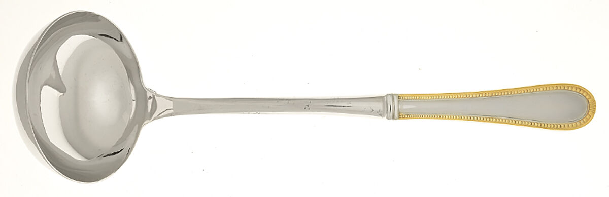 Kendrick Gold (Stainless) Soup Ladle with Stainless Bowl HC by Reed & Barton-1