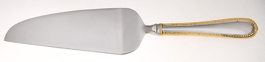 Kendrick Gold (Stainless) Pie and Cake Server with Stainless Blade HC by Reed & Barton-1