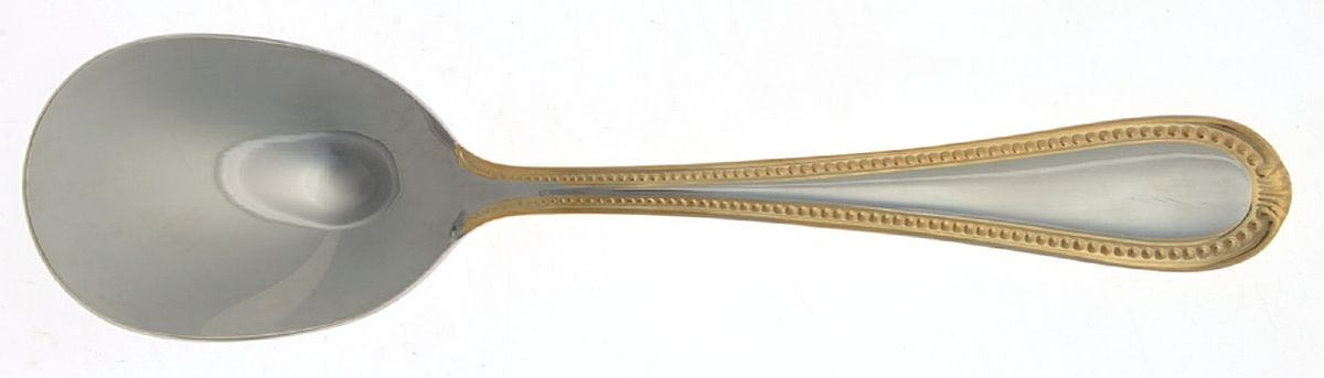 Kendrick Gold (Stainless) Sugar Spoon by Reed & Barton-1