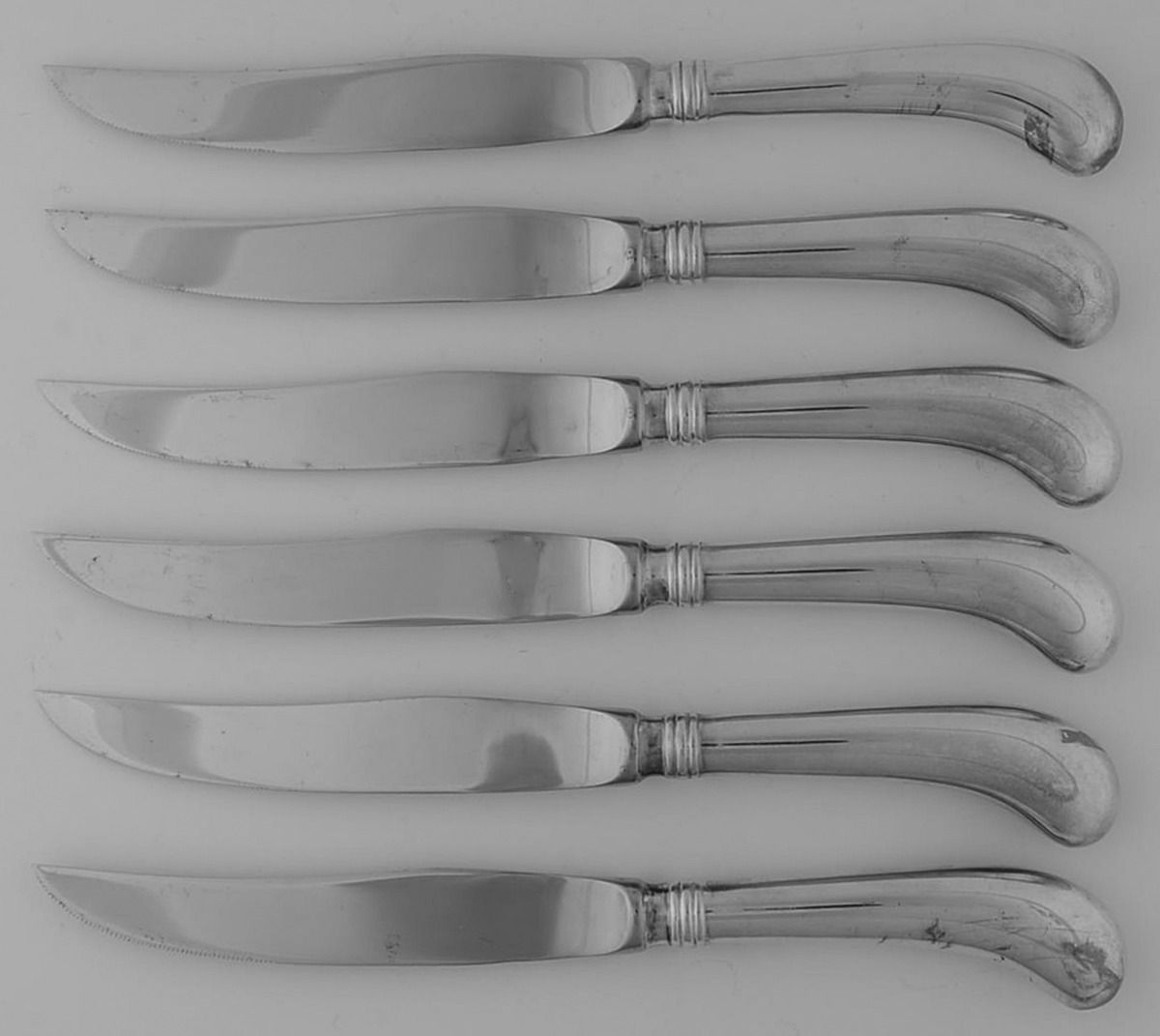Silverplate Flatware (Set of 6) Individual Steak Knife by Raimond-1