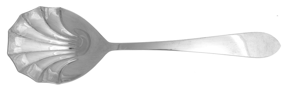 Kent (Silverplate) Solid Serving Spoon by Retroneu-1
