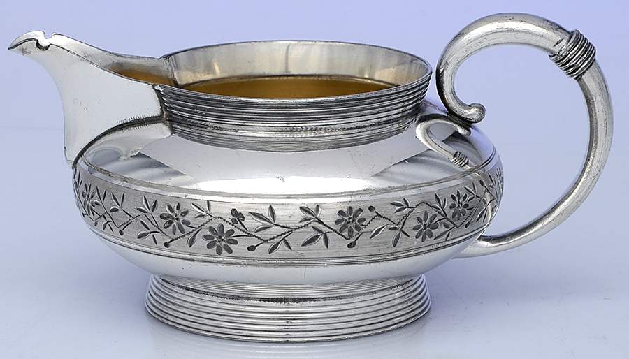 1921 (Silverplate, Hollowware) Creamer by Rogers Smith-1