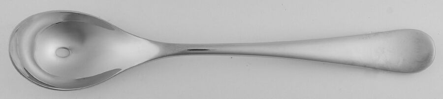 Caesna-Radford Bright (Stainless) Pierced Bowl Long Handle Olive Spoon by Robert Welch-1