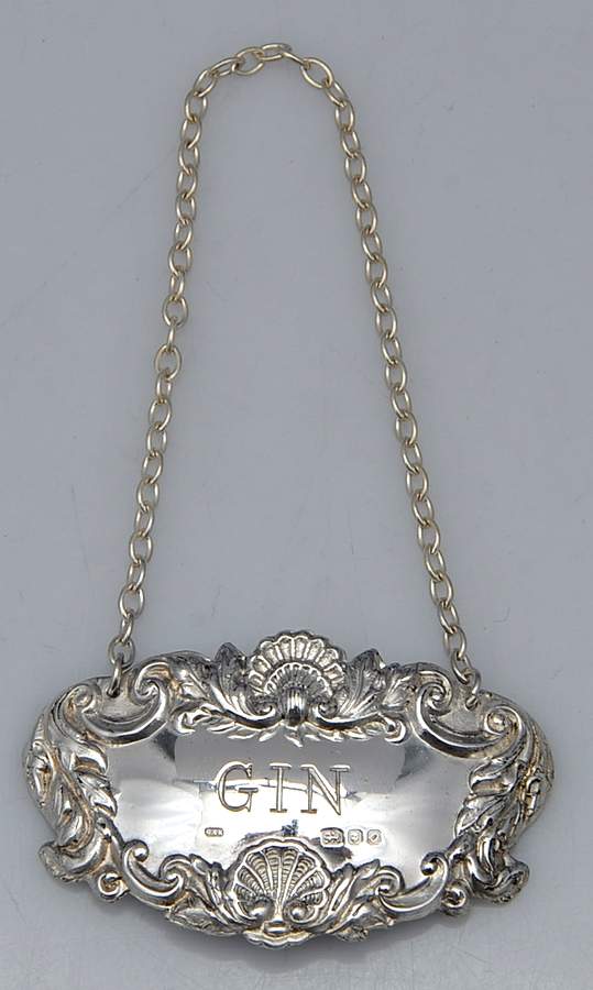 Sterling Hollowware Decanter Label by Richards & Knight-1