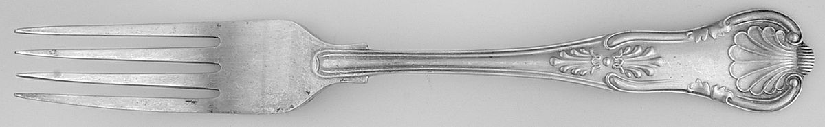 Kings (Sterling) Fork by Roberts & Belk-1