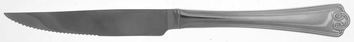 Sophia (Stainless) Individual Solid Handle Steak Knife by Reed & Barton-1
