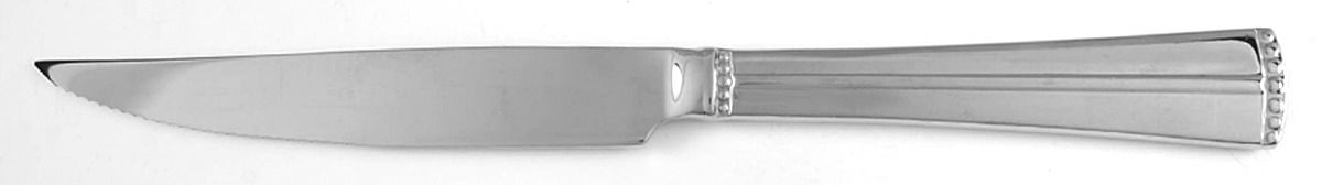 Pearl (Stainless) Individual Solid Handle Steak Knife by Reed & Barton-1