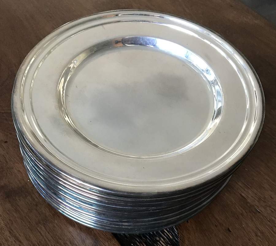 1207 (Silverplate, Hollowware) Bread Plate by Reed & Barton-1