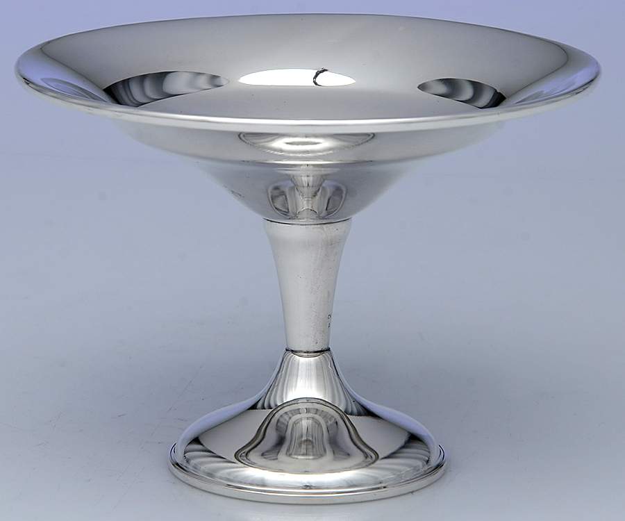 36 (Sterling, Hollowware) Weighted Round Compote (Height X Width) by Reed & Barton-1