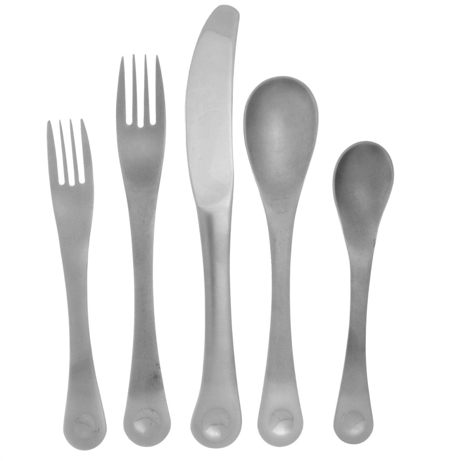 Pendulum (Stainless) 5 Piece Place Setting by Robert Welch-1