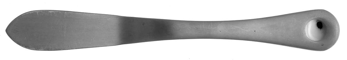 Pendulum (Stainless) Flat Handle Master Butter Knife by Robert Welch-1