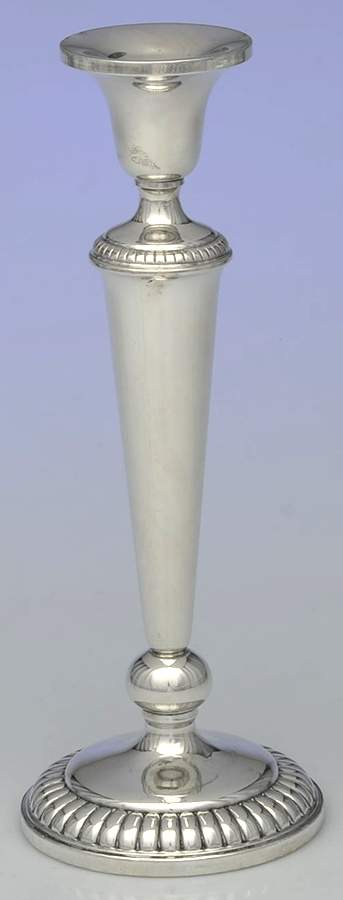 647 (Sterling, Hollowware) 10" Weighted Candlestick by Revere Silver-1
