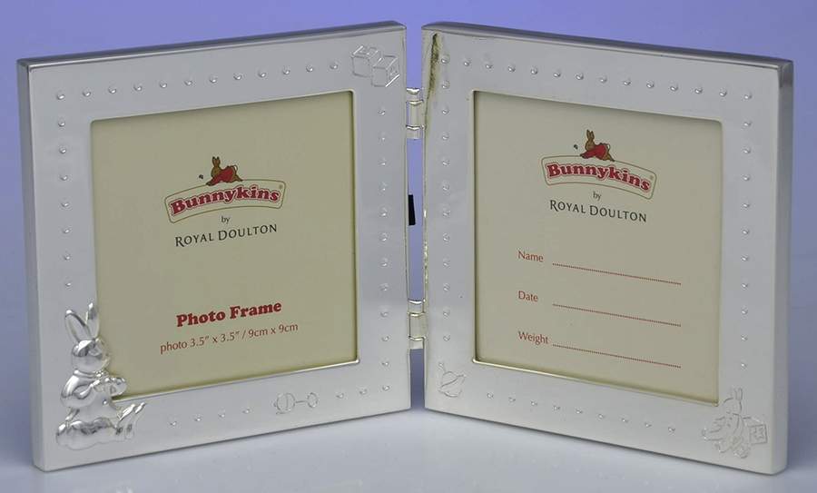 Bunnykins (Silverplate, Hollowware) Double Frame by Royal Doulton-1