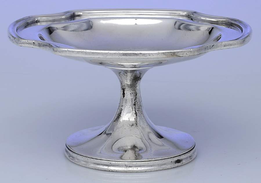 1400 (Silverplate, Hollowware) Round Compote (Height X Width) by Reed & Barton-1