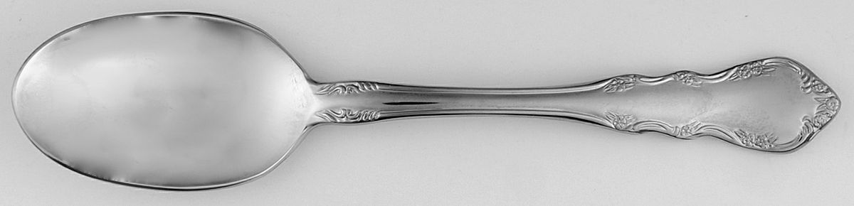 Dresden Rose (Stainless) Place/Oval Soup Spoon by Reed & Barton-1