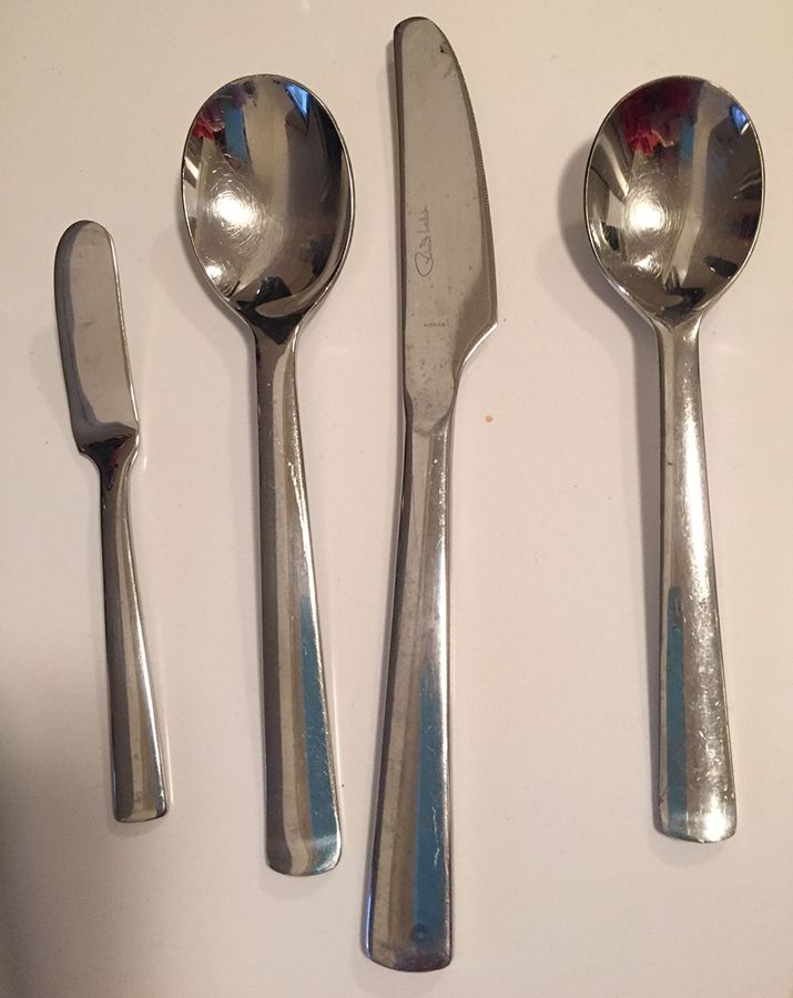 Avon Bright (Stainless) Place/Oval Soup Spoon by Robert Welch-1