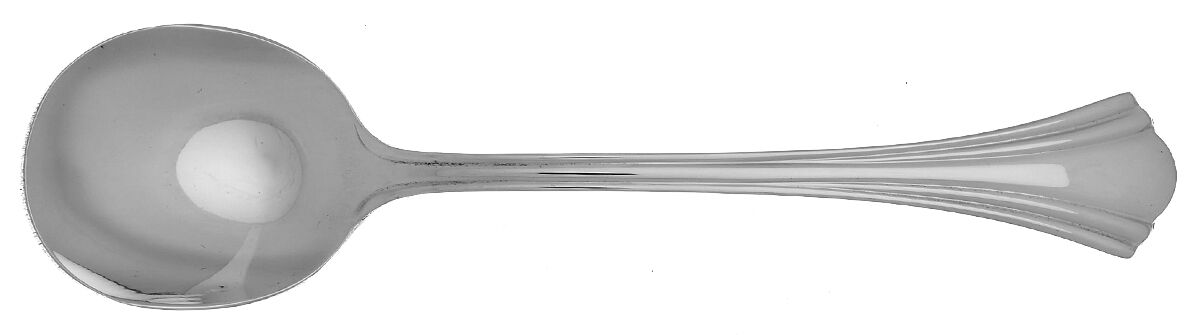 Covington (Stainless) Round Bowl Soup Spoon (Cream Soup) HC by Reed & Barton-1