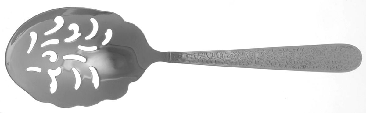 Tunis (Stainless) Solid Macaroni Server by Reed & Barton-1