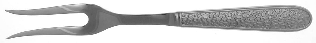 Tunis (Stainless) Large Stainless-Prong Roast Carving Fork by Reed & Barton-1