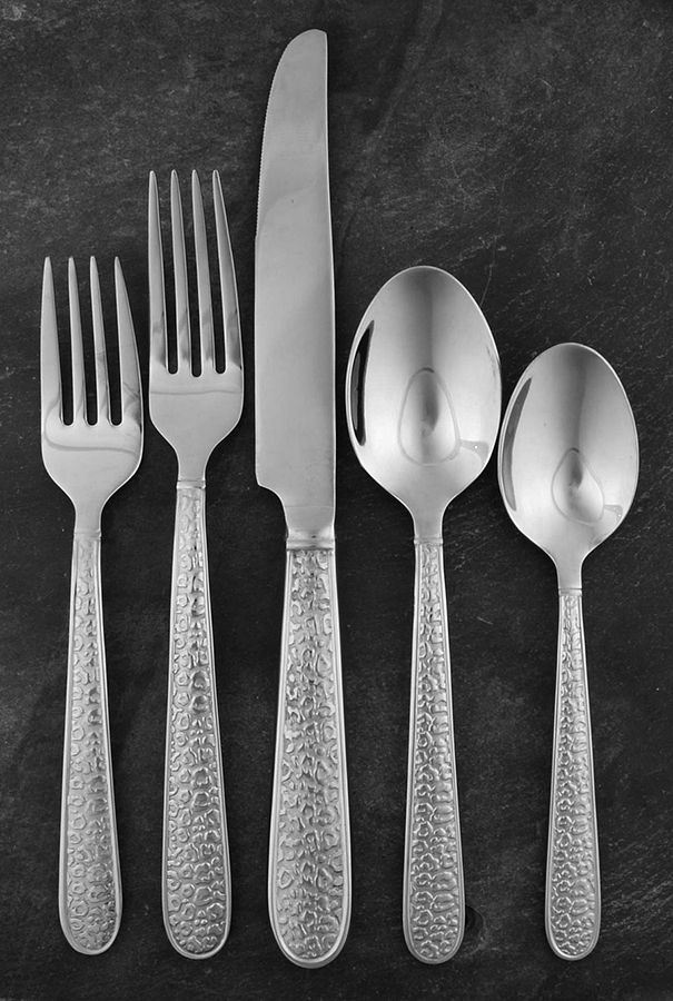 Tunis (Stainless) 5 Piece Place Setting by Reed & Barton-1