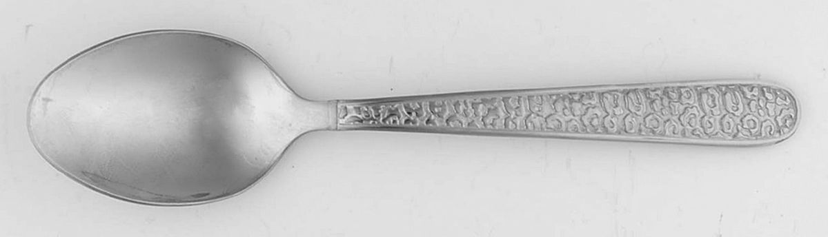 Tunis (Stainless) Place/Oval Soup Spoon by Reed & Barton-1