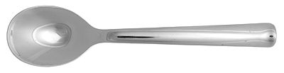 Merit Mirror (Stainless) Place/Oval Soup Spoon by Robert Welch-1