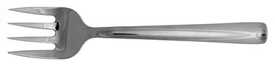 Merit Mirror (Stainless) Large Solid Cold Meat Serving Fork by Robert Welch-1