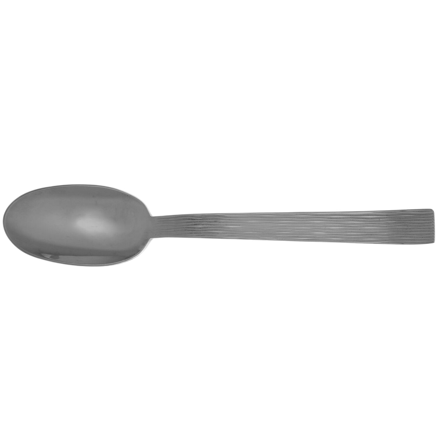 Pioggia (Stainless) Place/Oval Soup Spoon by Ricci (Argentieri)-1