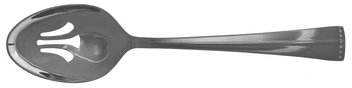 Alexa (Stainless) Pierced Tablespoon (Serving Spoon) by Reed & Barton-1