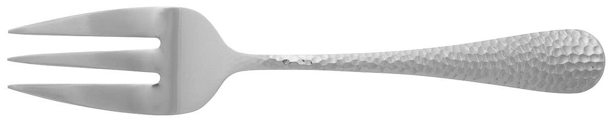 Rds299 (Stainless) Large Solid Cold Meat Serving Fork by Reed & Barton-1