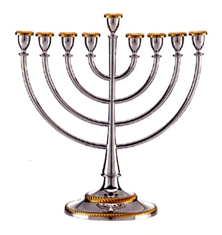 Roseland (Nickelplate, Hollowware) Menorah by Reed & Barton-1