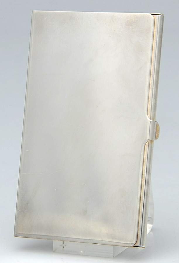 689 (Silverplate, Hollowware) Business Card Holder by Reed & Barton-1