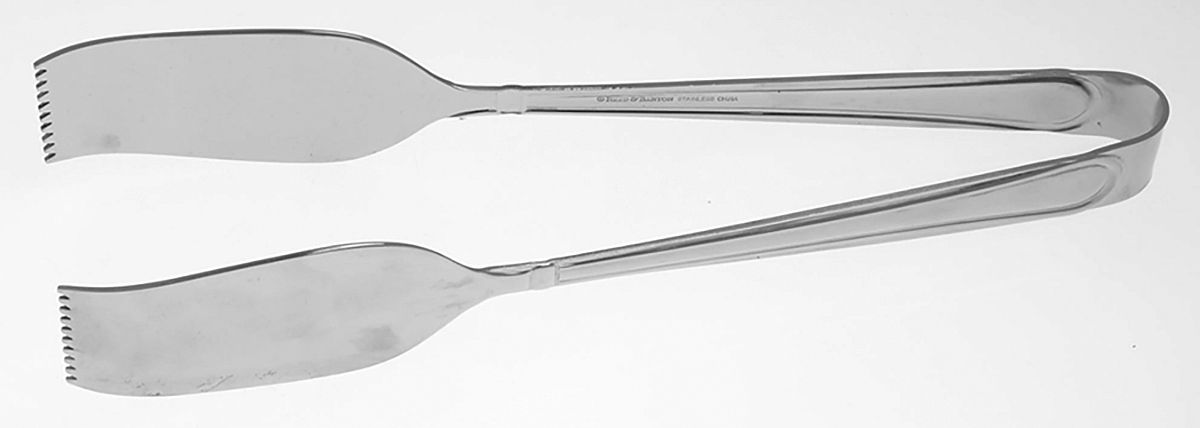 Belleville (Stainless) 1-Piece Salad Tongs by Reed & Barton-1