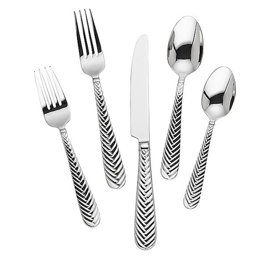 Entwine (Stainless) Fork by Reed & Barton-1