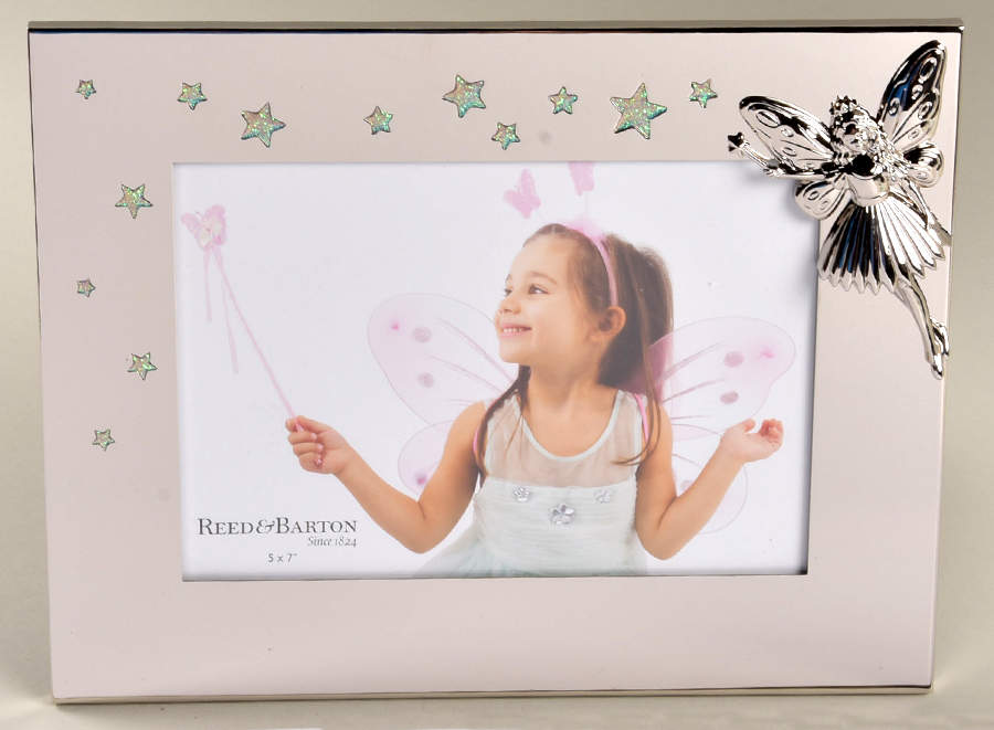 Fairy Princess (Silverplate, Hollowware) 5" X 7" Picture Frame by Reed & Barton-1