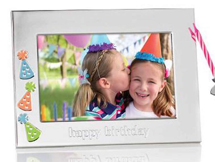 Let's Celebrate (Silverplate, Hollowware) Frame-Holds 4" X 6" Picture by Reed & Barton-1