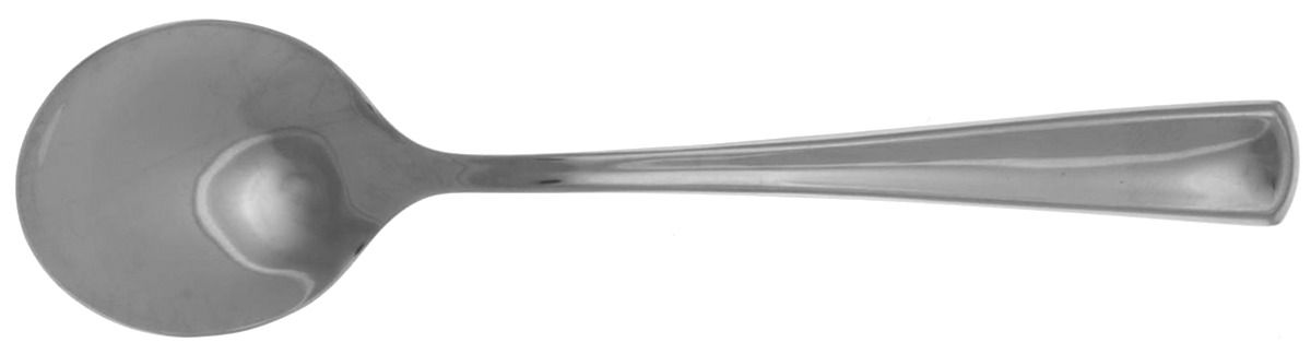 Regent (Stainless) Round Bowl Soup Spoon (Cream Soup) by Reed & Barton-1