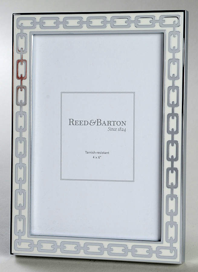 Silver Link (Silverplate, Hollowware) Frame-Holds 4" X 6" by Reed & Barton-1