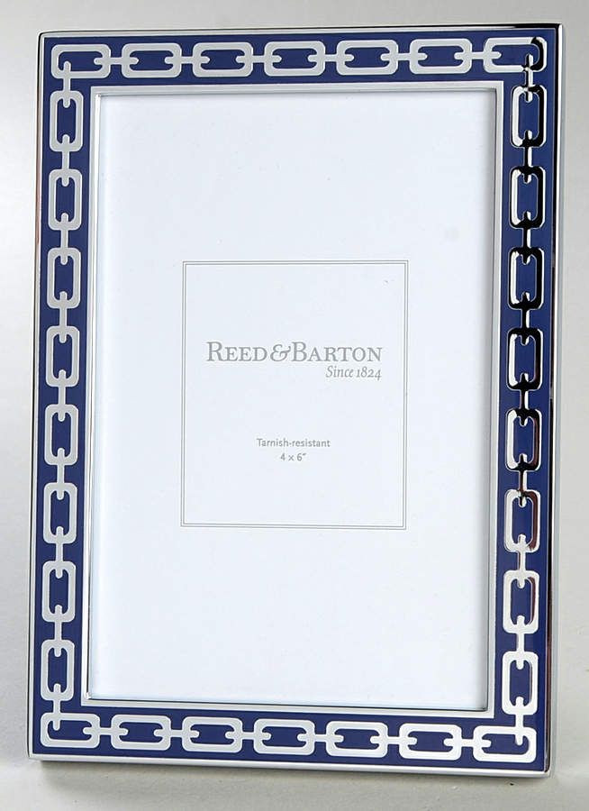 Silver Link (Silverplate, Hollowware) Frame-Holds 4" X 6" by Reed & Barton-1