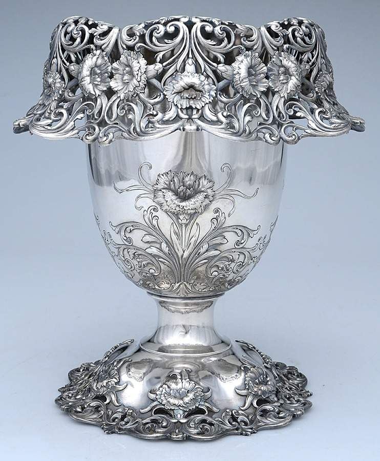 468A (Sterling, Hollowware) 11" Vase by Reed & Barton-1