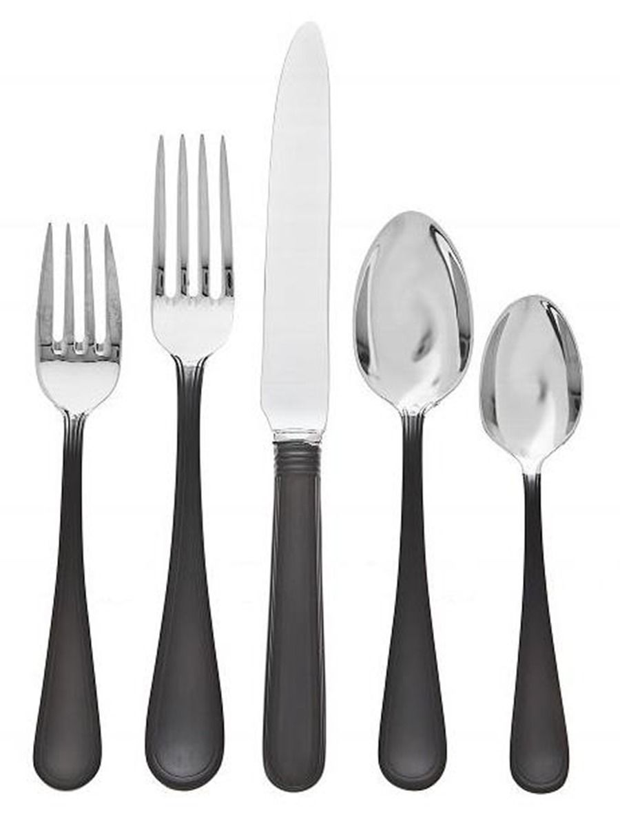 Ascot Black (Stainless) Fork by Ricci (Argentieri)-1